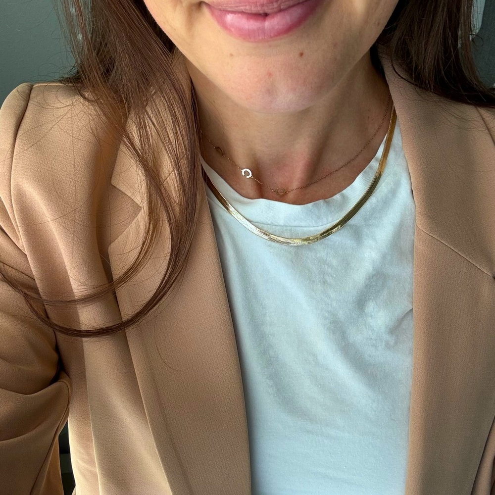 *New In Box* Kendra Scott Gold Herringbone Chain Necklace